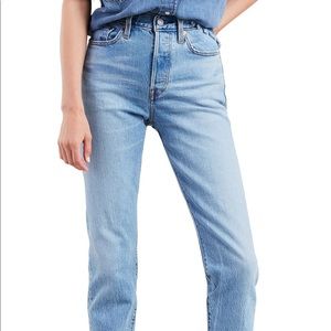 Levi’s Wedgie Icon Fit High Waist Ankle Jeans